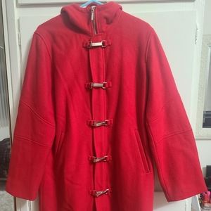 Vintage women POLO RALPH LAUREN Wool Hooded coat